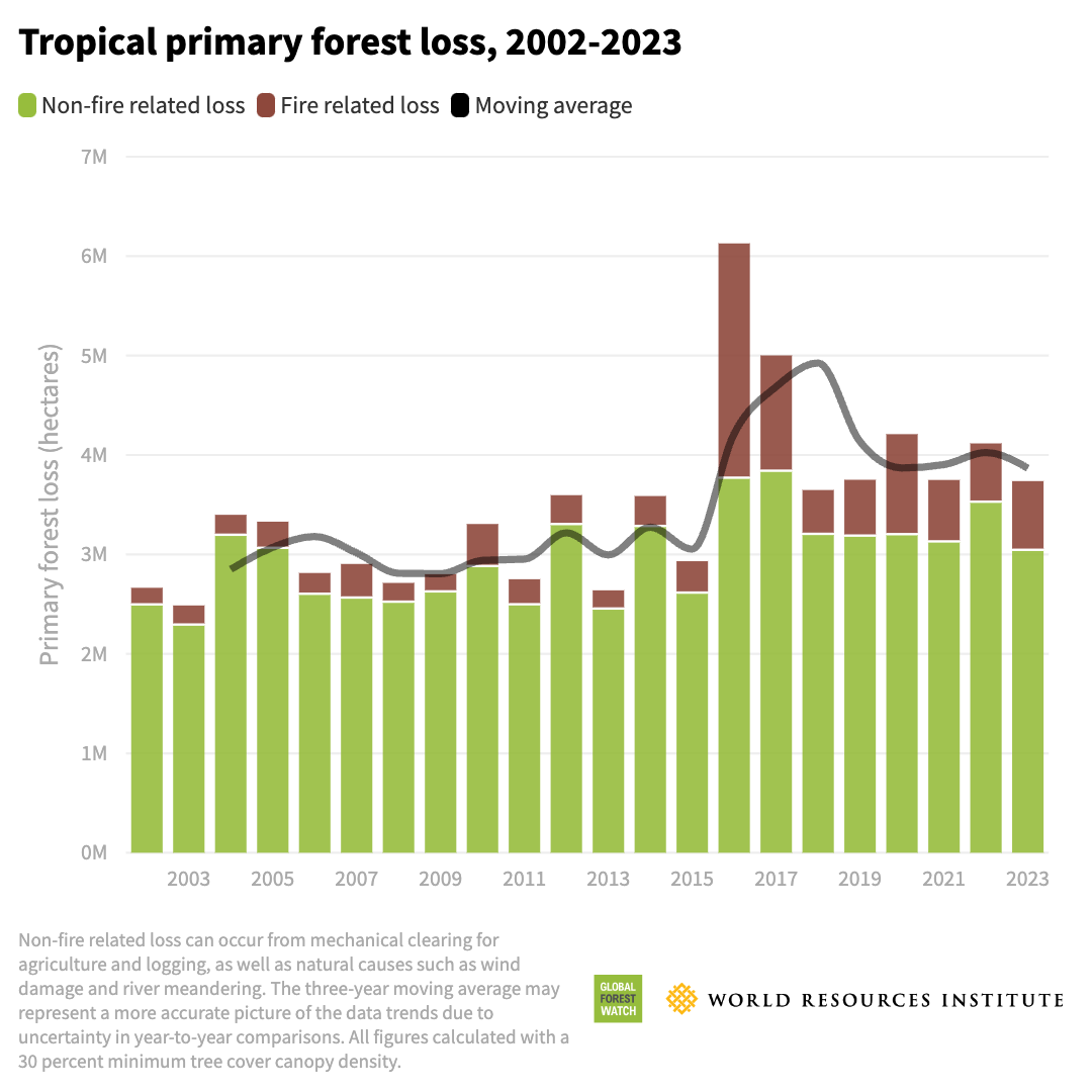 Forest loss graphic