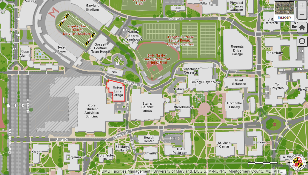 Parking Directions for Geographical Sciences Career & Internship Fair ...