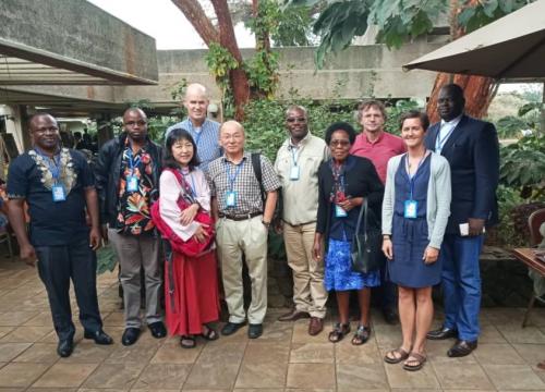 Dr. Nackoney and colleagues from the African Primatological Consortium for Conservation (APCC)