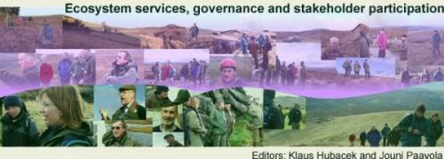 Klaus Hubacek's Co-Edits a Special Issue on ‘Ecosystem Services, Governance & Stakeholder Participation’ in Ecology & Society 2013-11-26 10:10