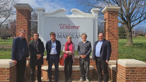 Delegation of visitors