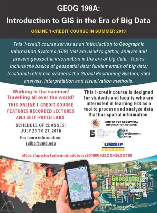 GEOG 198A: Introduction to GIS in the Era of Big Data