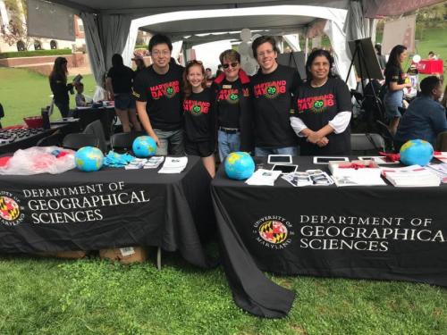 Maryland Day Geographical Sciences Booth