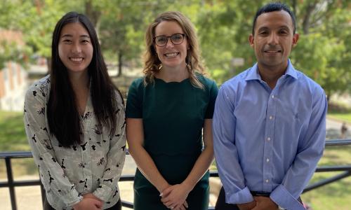Allison Baer, Amanda Hoffman-Hall, Byron Marroquin