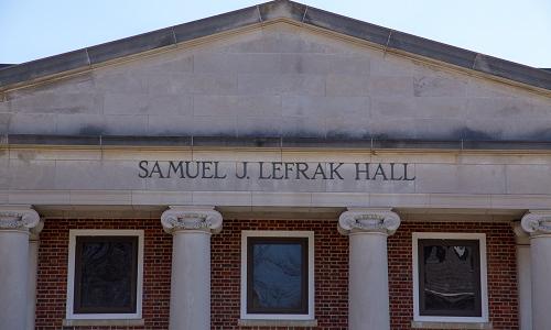 Lefrak Hall - front of building