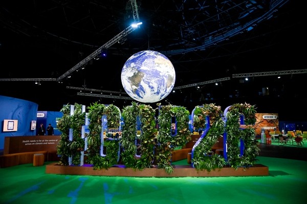 Image of the COP26 Globe at the Hydro courtesy of Karwai Tang/ UK Government.