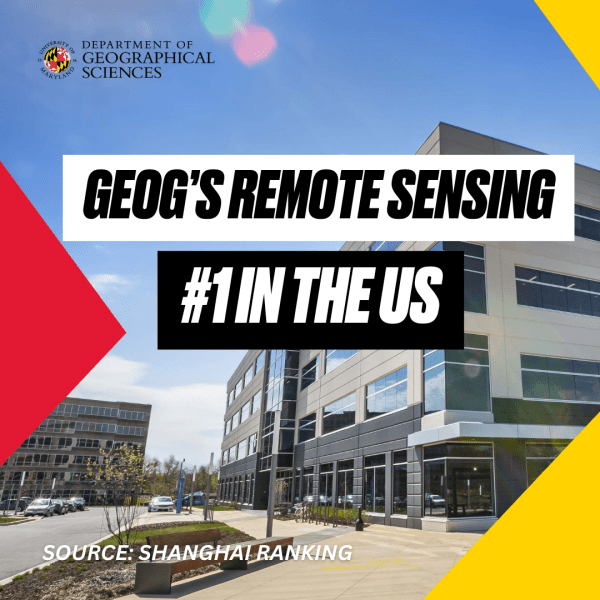 GEOG's remote sensing number one in the United States