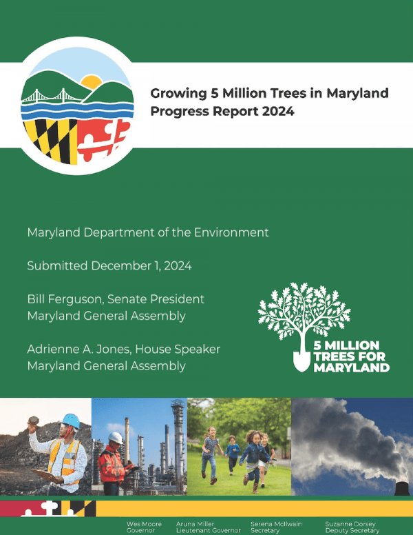 Cover of 5 Million Tree report 2024