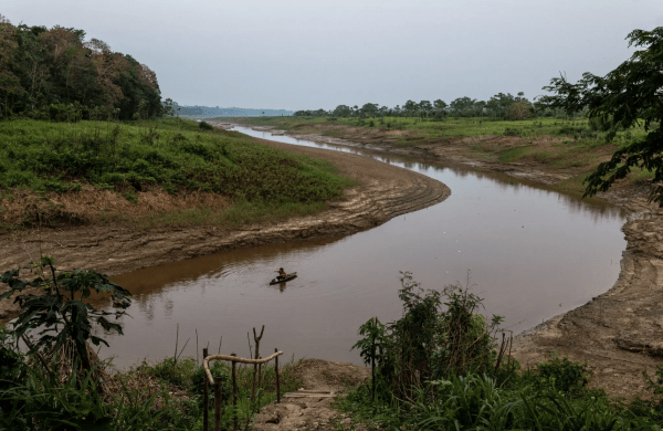  For much of the year, the river area is flooded. But the August dry season, plus drought, kept the waters low.