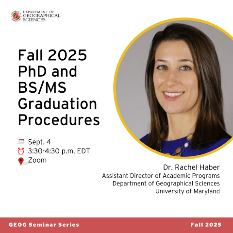 Fall 2025 PhD and BS/MS Graduation Procedures