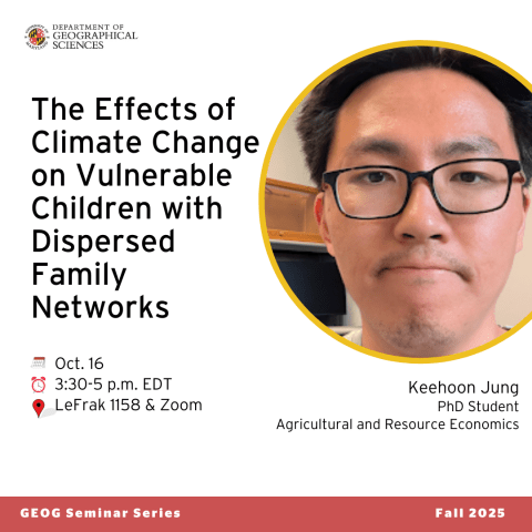 The Effects of Climate Change on Vulnerable Children with Dispersed Family Networks