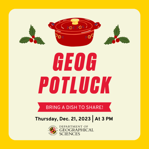 GEOG Potluck