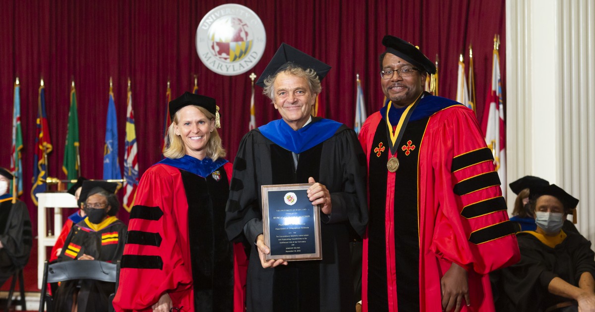 Professor Chris Justice Named as Distinguished University Professor ...
