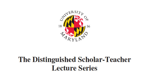 The Distinguished Scholar-Teacher Lecture Series